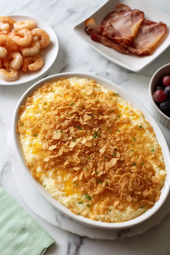 Garlic Grits Casserole Recipe