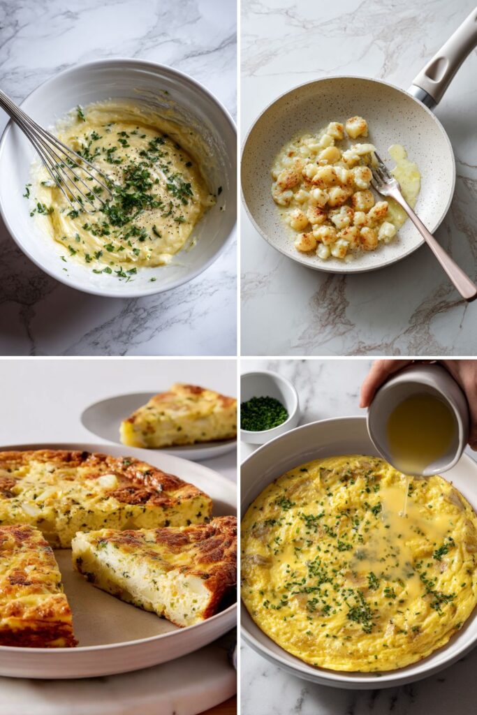 Potato Basil Frittata Recipe