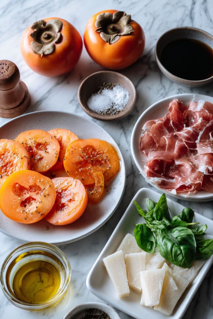 Prosciutto Persimmons Recipe