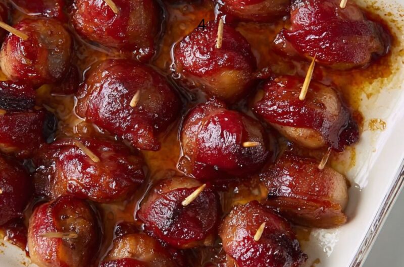 Bacon-Wrapped Water Chestnuts