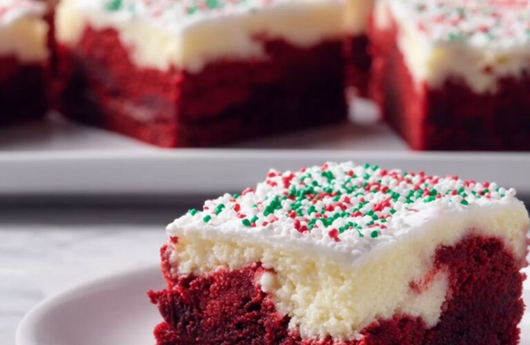 Red Velvet Ooey Gooey Bars Recipe