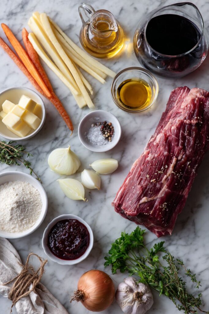 Red Wine-Braised Brisket Roulade Recipe