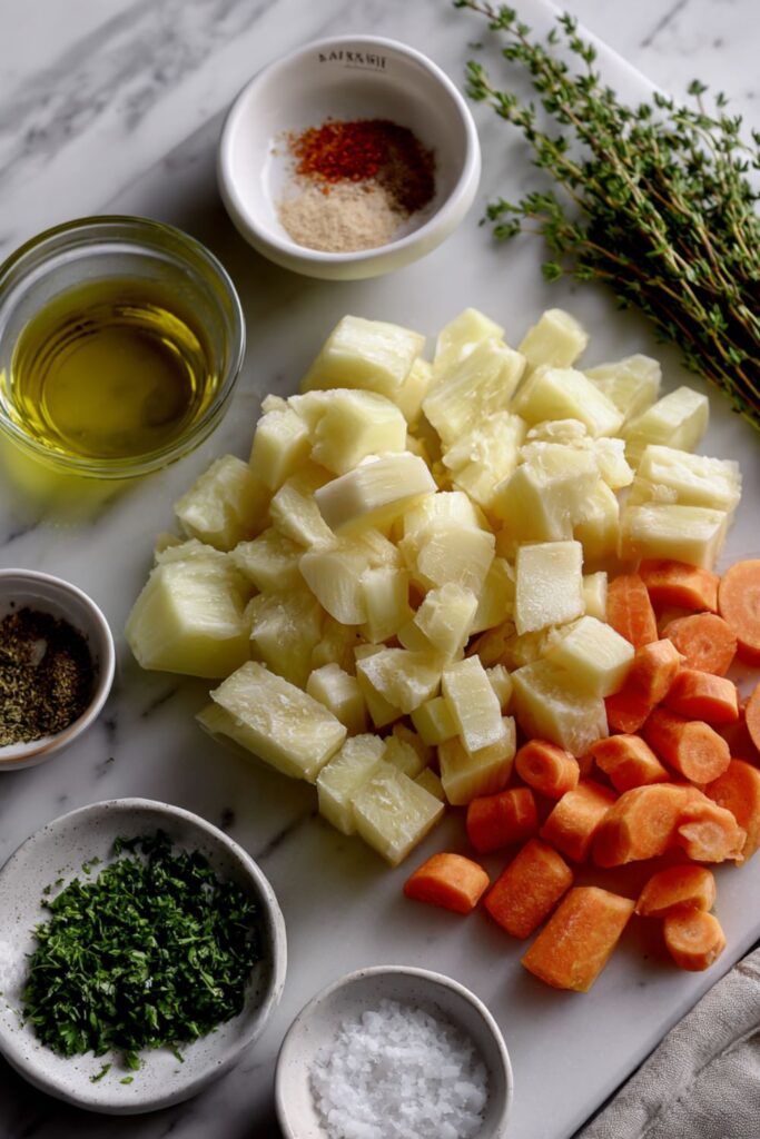 Roasted Celery Root and Carrots Recipe