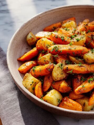 Roasted Celery Root and Carrots Recipe