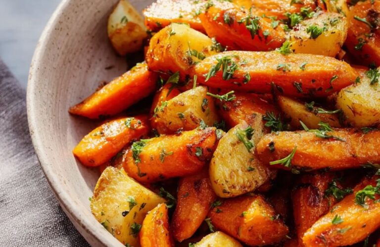 Roasted Celery Root and Carrots Recipe