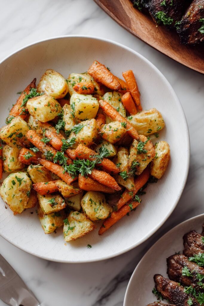 Roasted Celery Root and Carrots Recipe