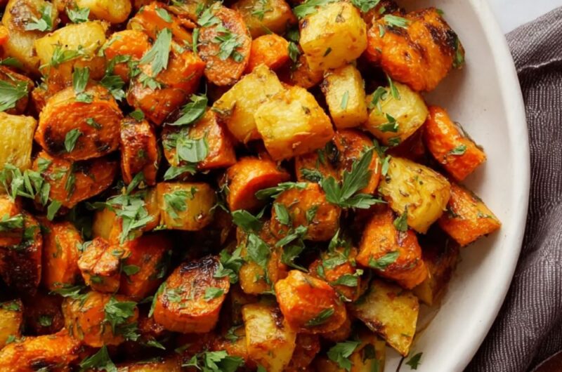 Roasted Celery Root and Carrots Recipe