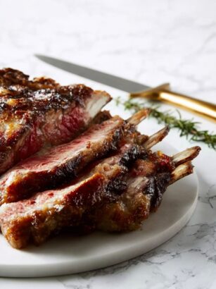 Rosemary-Salted Standing Rib Roast Recipe