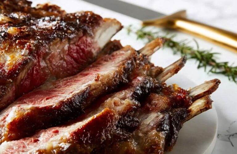 Rosemary-Salted Standing Rib Roast Recipe
