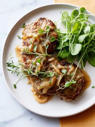 Salisbury Steaks with French Onion Gravy Recipe
