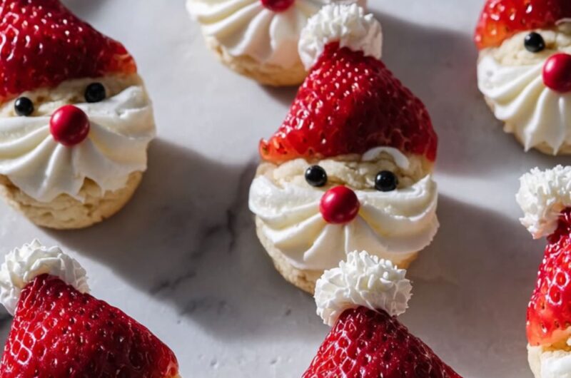 Santa Cookie Bites Recipe