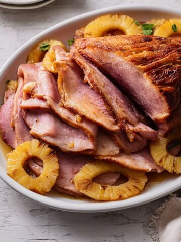 Slow Cooker Ham with Pineapple Recipe