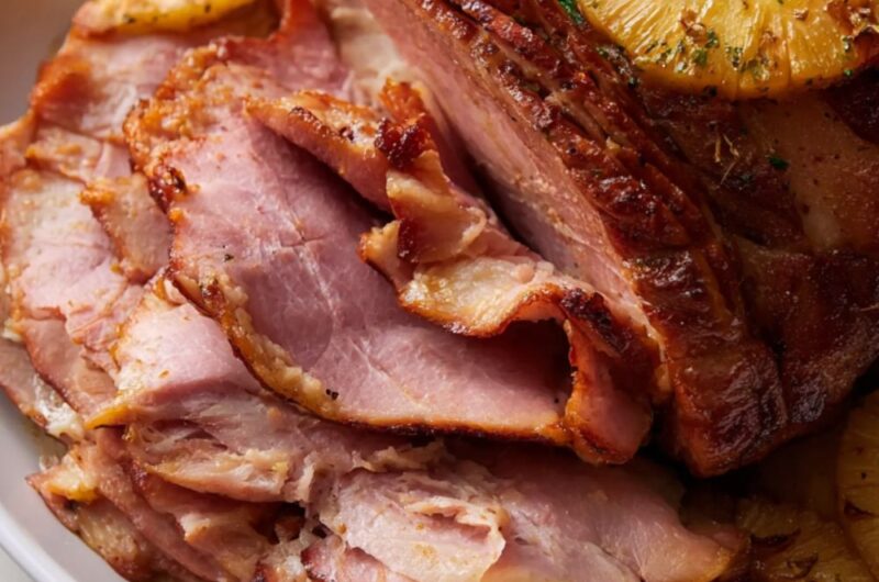 Slow Cooker Ham with Pineapple Recipe