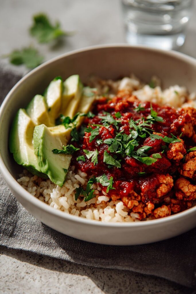 Soy Chorizo Grain Bowl