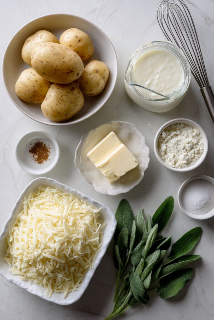 Spiralized Scalloped Potatoes Recipe