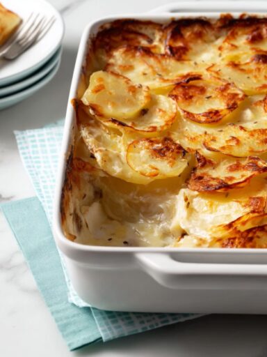 Spiralized Scalloped Potatoes Recipe