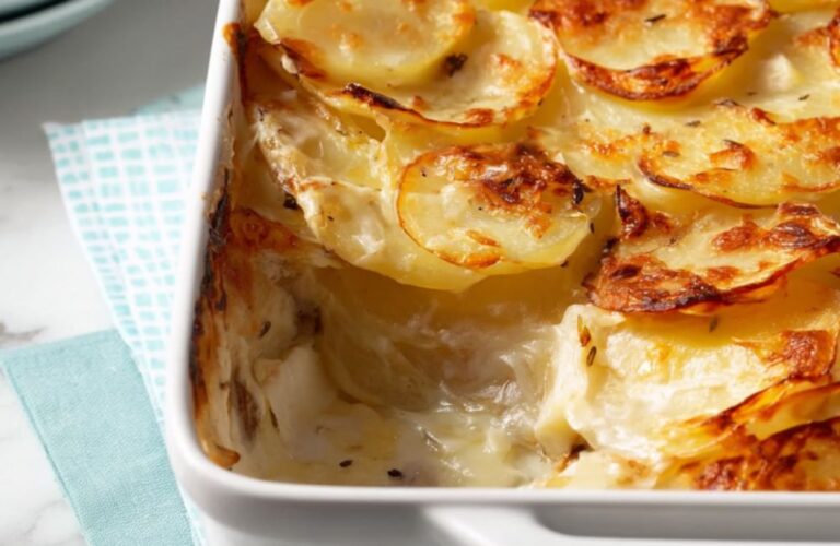 Spiralized Scalloped Potatoes Recipe