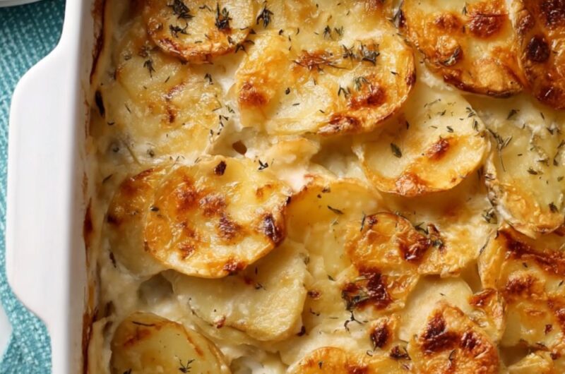 Spiralized Scalloped Potatoes Recipe