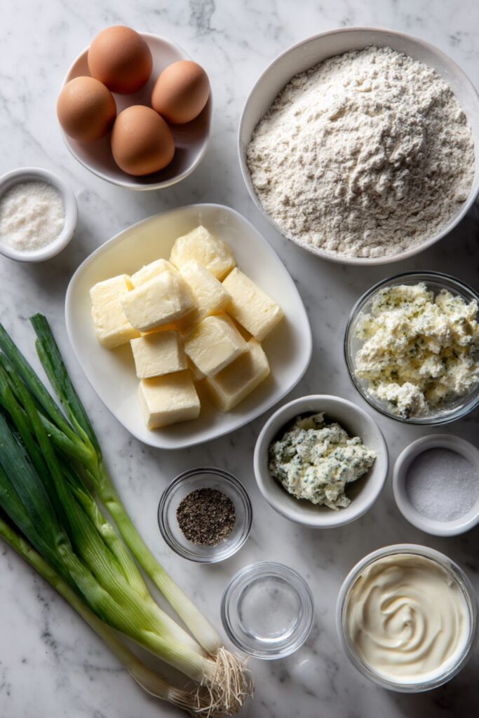 Stuffed Everything Bagel Puffs Recipe