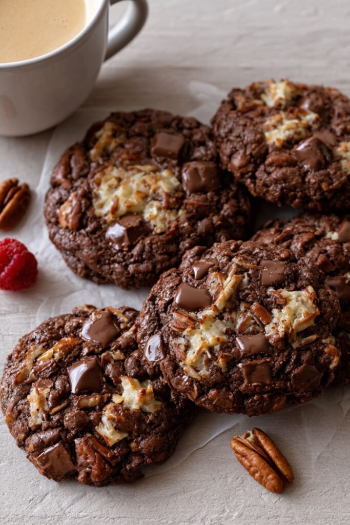 Sunny's German Chocolate Cake Cookies Recipe