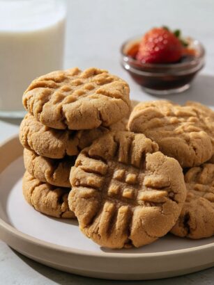 Super Easy Peanut Butter Cookies Recipe