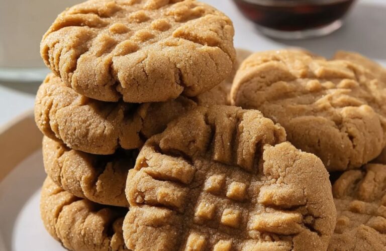 Super Easy Peanut Butter Cookies Recipe