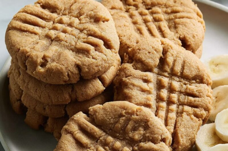 Super Easy Peanut Butter Cookies Recipe