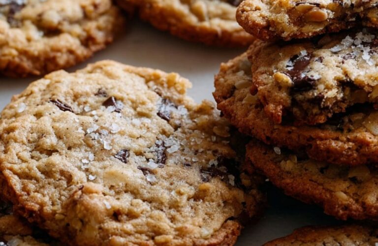 Super Yummy Chocolate Chunk Oatmeal Cookies Recipe