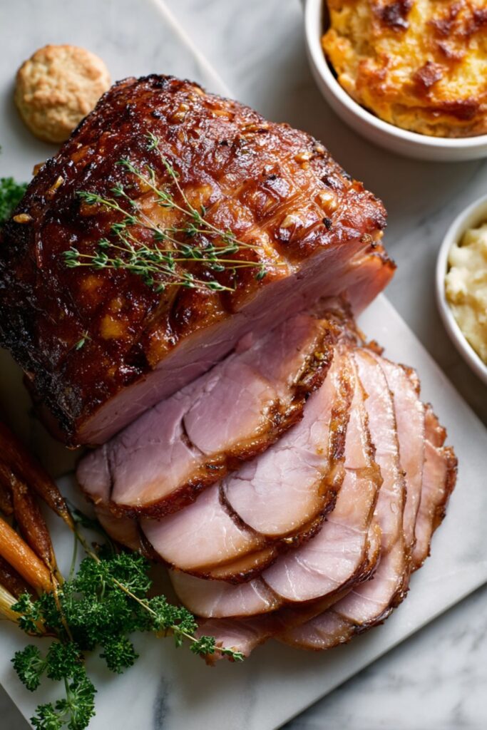 Toasted Spiced Ham Drizzled in Honey Recipe