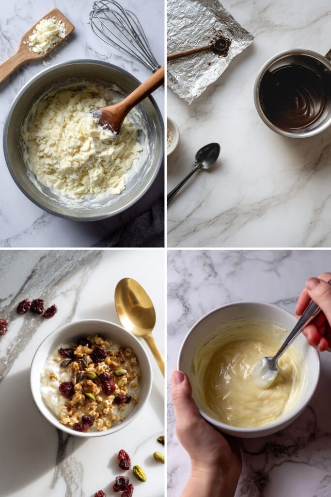 White Chocolate Holiday Bark Recipe