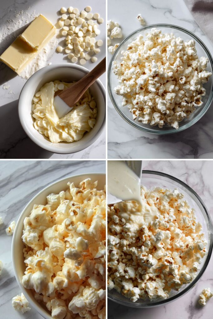 White Chocolate Popcorn Recipe