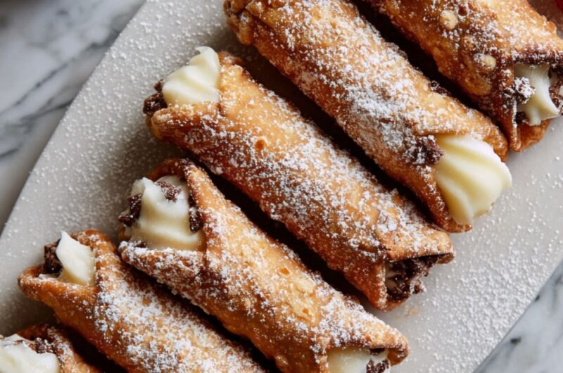 Homemade Cannoli Recipe