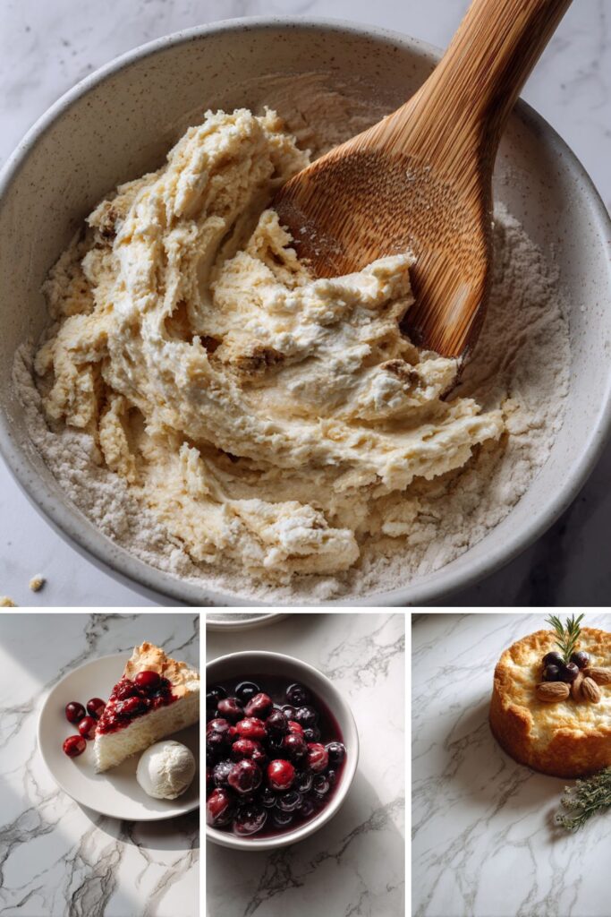 Angel Food Cake with Rosé Berries Recipe