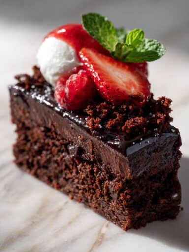 Warm Chocolate Gateaux Recipe