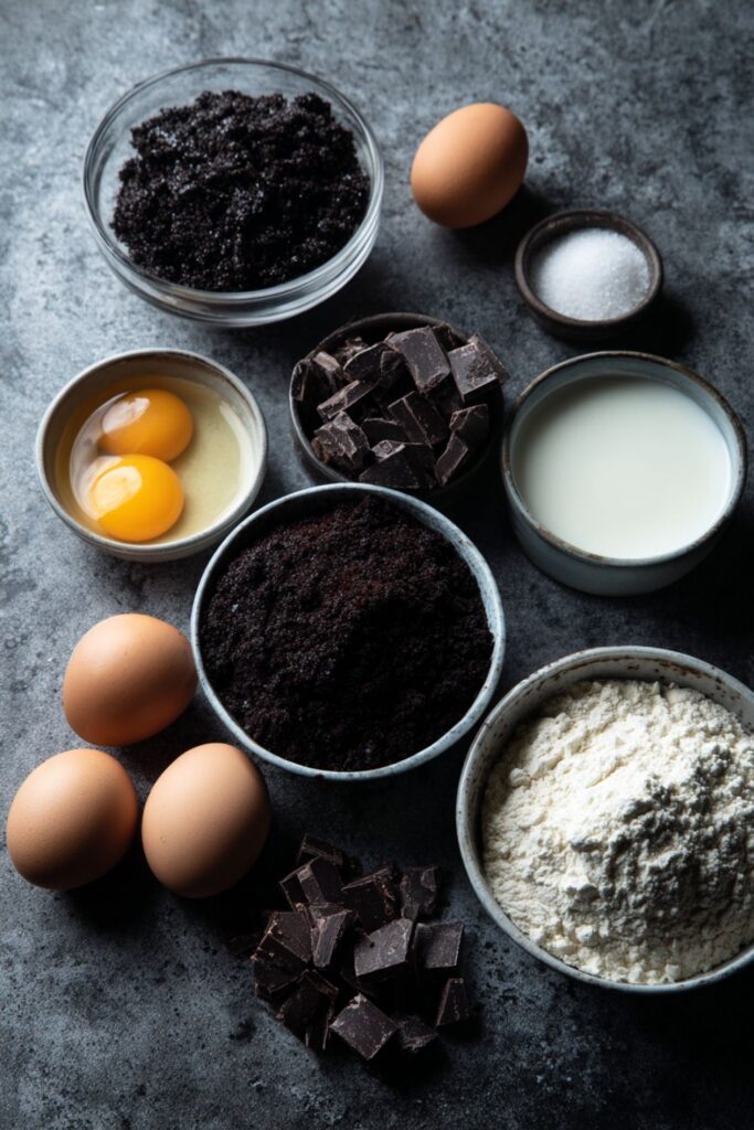 Black Chocolate Cake Recipe