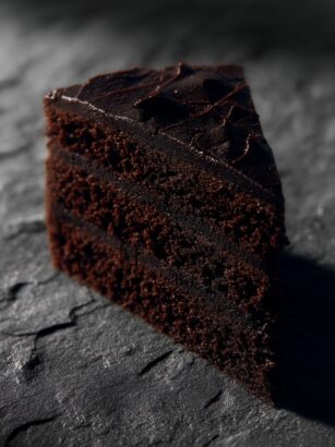 Black Chocolate Cake Recipe