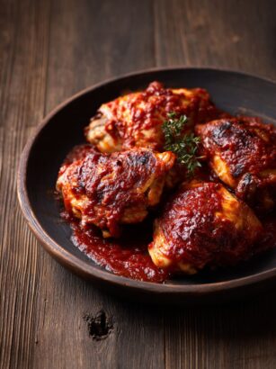 Braised Chicken Thighs and Legs with Tomato Recipe