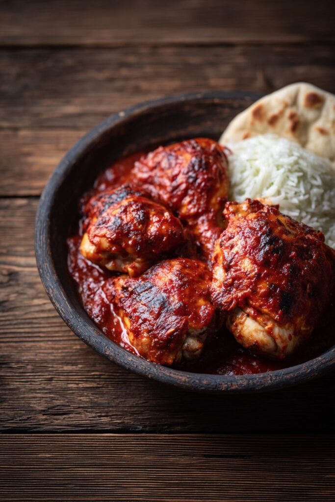 Braised Chicken Thighs and Legs with Tomato Recipe