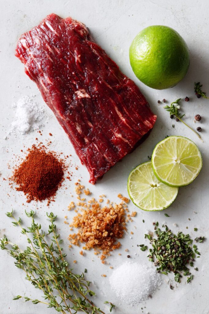 Chili-Lime Flank Steak Recipe