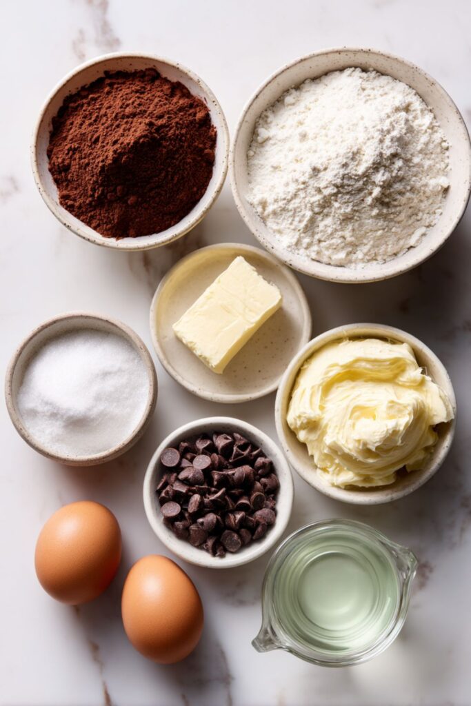Chocolate Cupcakes With Mint Chip Frosting Recipe