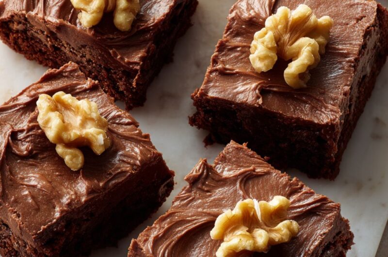 Chocolate Sheet Cake with Peanut Butter Frosting Recipe