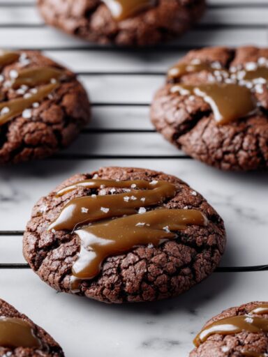 Chocolate Turtle Cookies Recipe