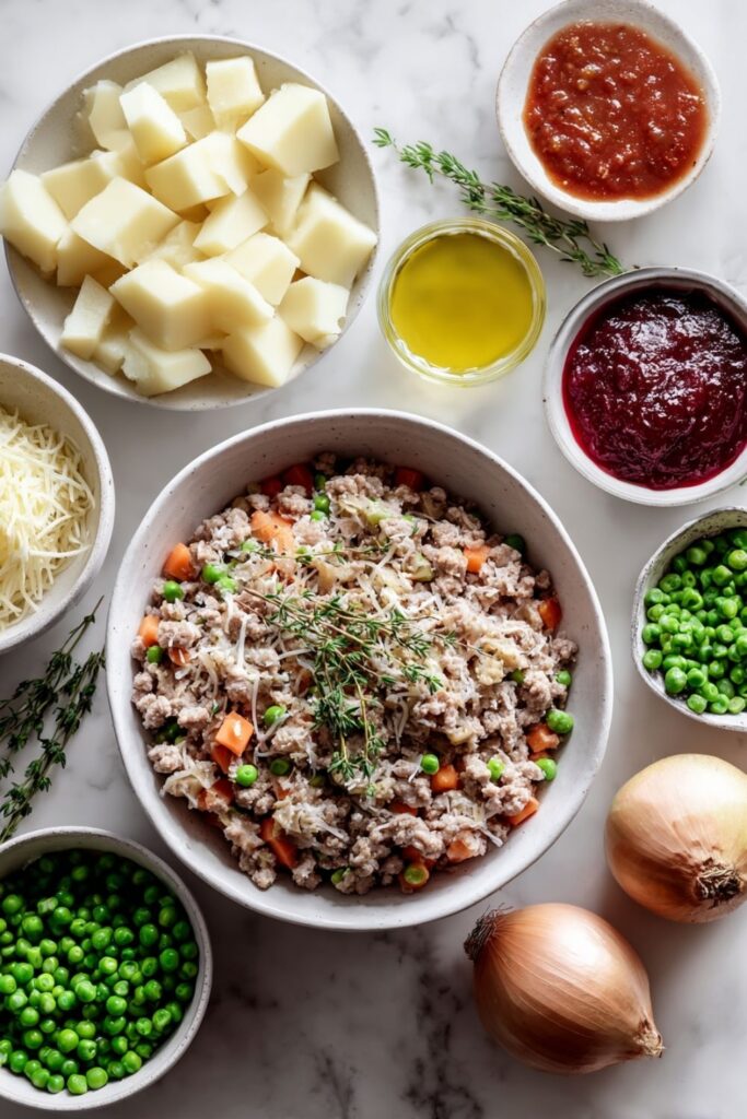 Individual Turkey Shepherd's Pie Recipe