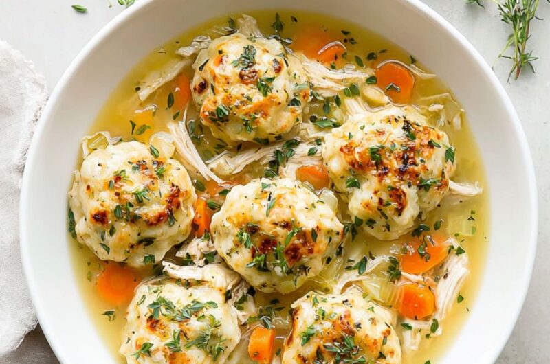 Cracker Barrel Chicken And Dumplings With Frozen Dumplings Recipe