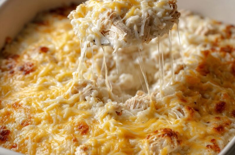 Cracker Barrel Chicken Rice Casserole Recipe