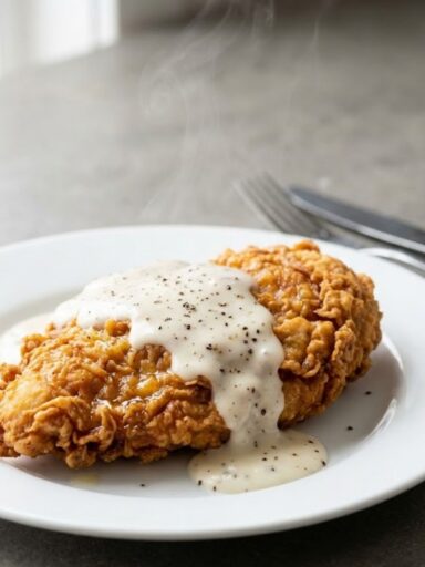 Cracker Barrel Chicken Fried Chicken With Gravy Recipe