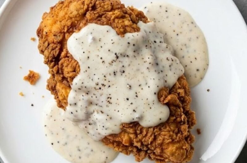 Cracker Barrel Chicken Fried Chicken With Gravy Recipe
