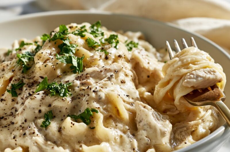 Cracker Barrel Chicken Noodles Recipe
