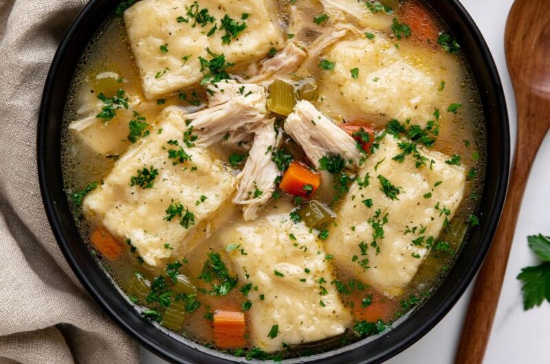 Cracker Barrel Chicken Dumpling Soup Recipe