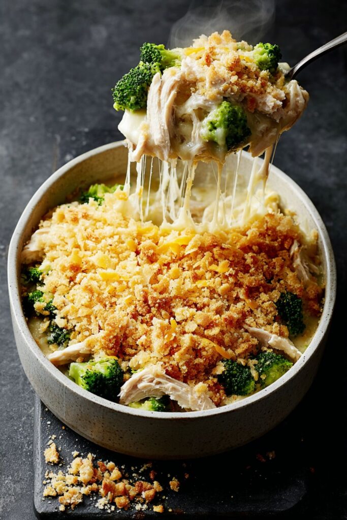 Cracker Barrel Broccoli Cheddar Chicken Casserole